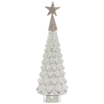 Noel Collection Textured Star Topped Decorative Tree