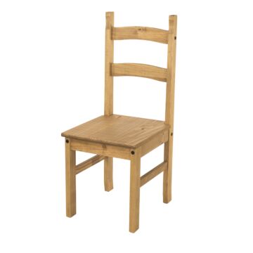 Corona Solid Pine Chairs (pair)