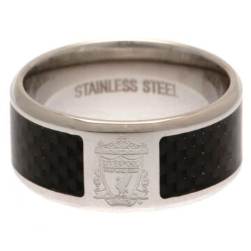 Liverpool Fc Carbon Fibre Ring Large