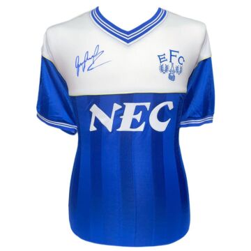 Everton Fc 1986 Lineker Signed Shirt