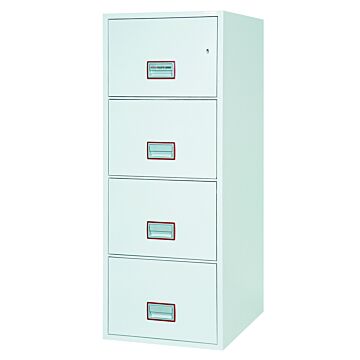 Phoenix World Class Vertical Fire File Fs2274k 4 Drawer Filing Cabinet With Key Lock