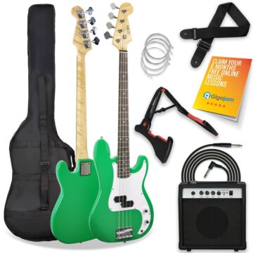 3rd Avenue Electric Bass Guitar Pack