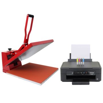 50cm Clam Heat Press & Epson Printer