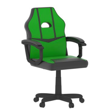 Vida Designs Comet Racing Gaming Chair, Green & Black