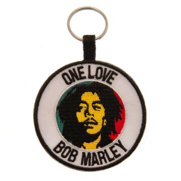 Bob Marley Woven Keyring