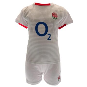 England Rfu Shirt & Short Set 9/12 Mths St