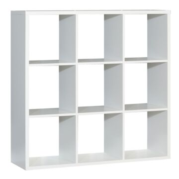 Mauro 3x3 Storage Unit In Matt White