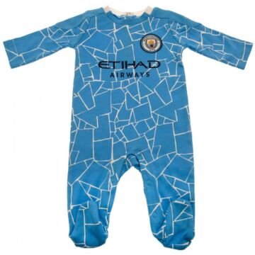 Manchester City Fc Sleepsuit 9/12 Mths