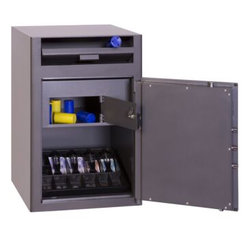 Phoenix Cash Deposit Ss0998fd Size 3 Security Safe With Fingerprint Lock