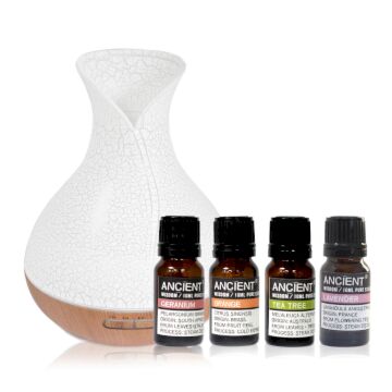 Aroma Diffuser And Essential Oils Kit