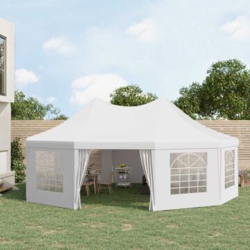 Outsunny 8.9x6.5 M Waterproof Marquee Canopy-white