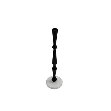 Black And Marble Effect Candlestick
