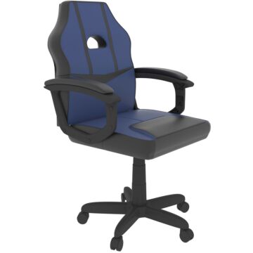 Vida Designs Comet Racing Gaming Chair, Blue & Black