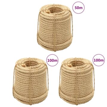 Vidaxl Sisal Ropes 3 Pcs 16 Mm