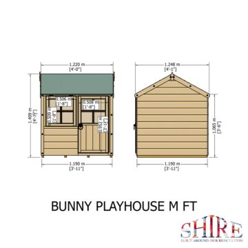 Bunny Playhouse 4x4