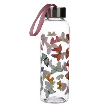 Reusable Butterfly House Pick Of The Bunch 500ml Water Bottle With Metallic Lid
