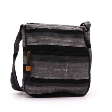 Lrg Nepal Sling Bag (adjustable Strap) - Mountain Granite