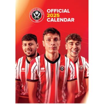 Sheffield United Fc A3 Calendar 2025