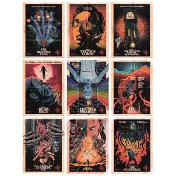 Stranger Things 4 Set Of 9 Collector Prints