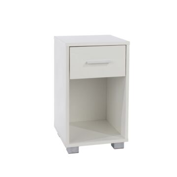 Lido 1 Drawer Compact Bedside Cabinet