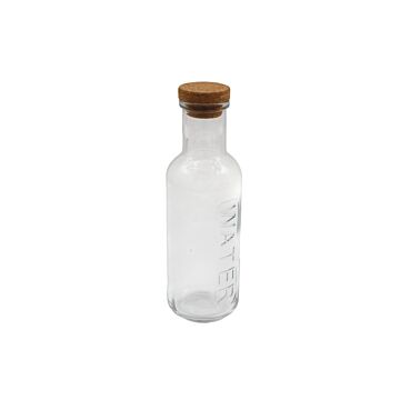 1l 'water' Glass Bottle