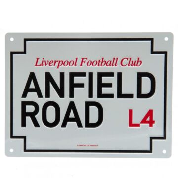 Liverpool Fc Anfield Road Sign