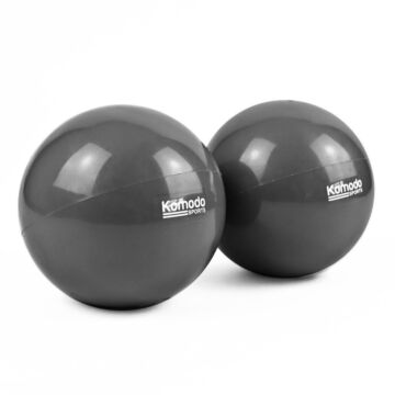 Grey Weighted Toning Ball - 2x 1kg