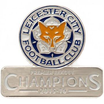 Leicester City Fc Premier League Champions Badge