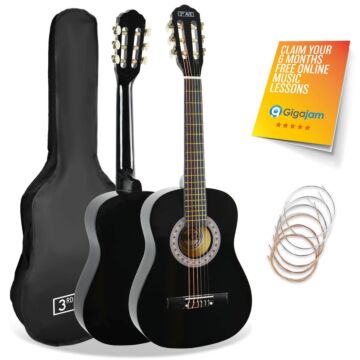 3rd Avenue 1/2 Size Classical Guitar Pack