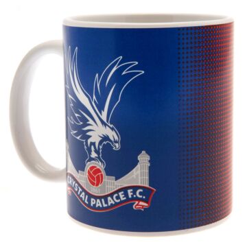 Crystal Palace Fc Halftone Mug