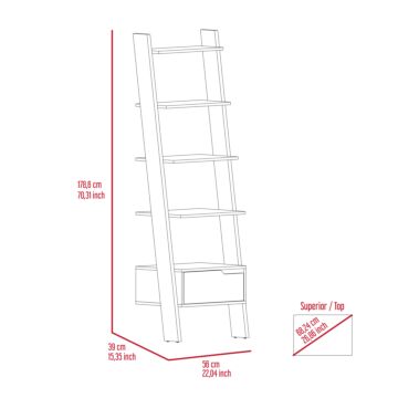 Manhattan Ladder Bookcase/display Unit
