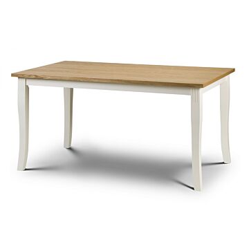Davenport Oak/ivory Dining Table