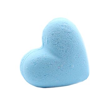 Love Heart Bath Bomb 70g - Baby Powder - Pack Of 5