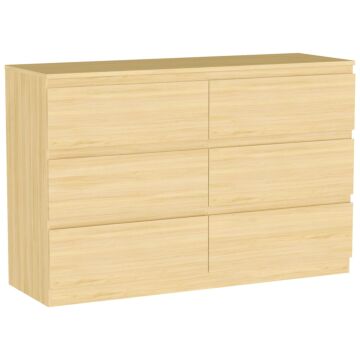 Denver 6 Drawer Chest, Pine