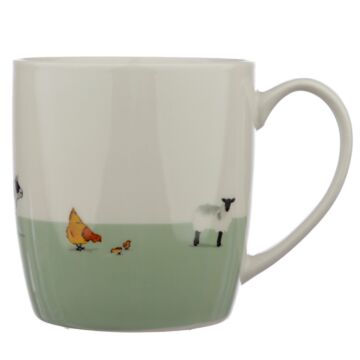 Collectable Porcelain Mug - Willow Farm