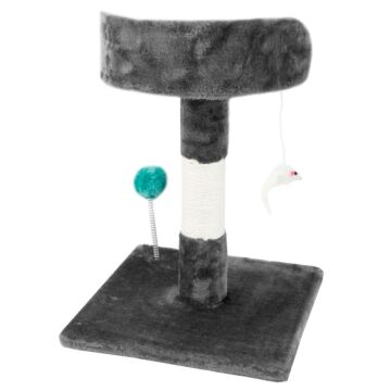 Chair Style Cat Tree - Grey