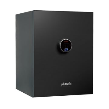 Phoenix Spectrum Plus Ls6012fb Size 2 Luxury Fire Safe With Black Door Panel And Fingerprint Lock