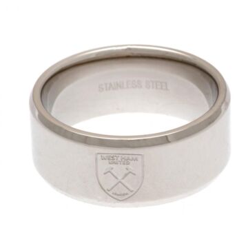 West Ham United Fc Band Ring Large