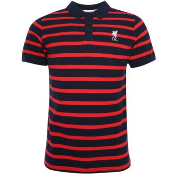 Liverpool Fc Stripe Polo Mens Small