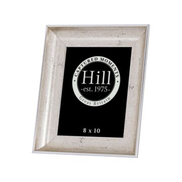 Antique Silver Crackled Effect Photo Frame 8x10