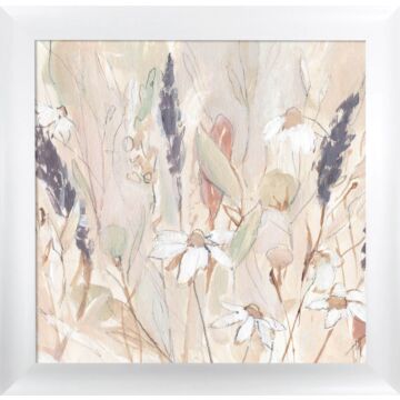 Lavender Flower Field I By Annie Warren