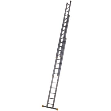 D Rung Extension Ladder 4.09m Triple - 7234118