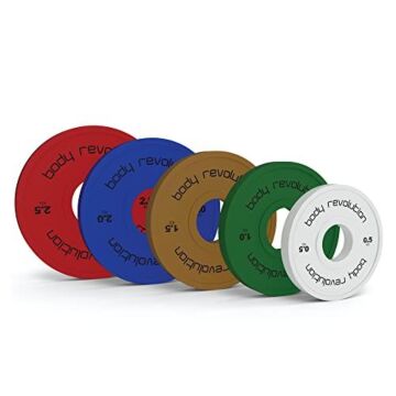 Fractional Bumper Plates 2 X 2.5kg