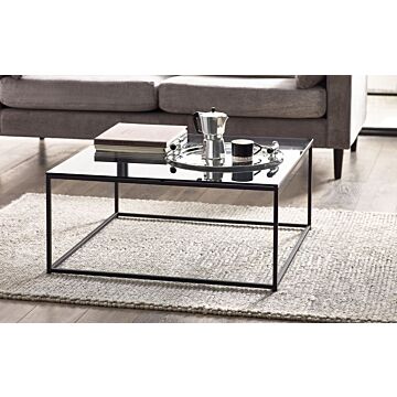 Chicago Square Coffee Table Smoked Glass