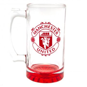 Manchester United Fc Stein Glass Tankard