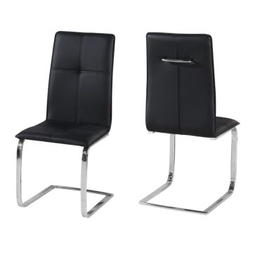 Opus Chair Black (pack Of 2)