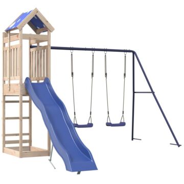 Vidaxl Outdoor Playset Solid Wood Pine