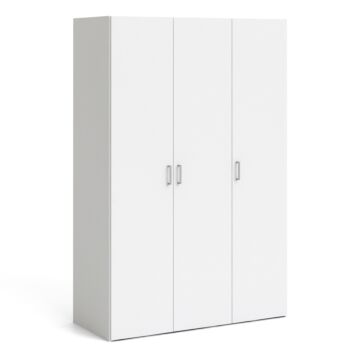 Space Wardrobe With 3 Doors White 1750