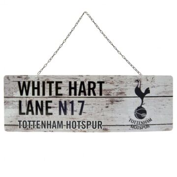 Tottenham Hotspur Fc Rustic Garden Sign