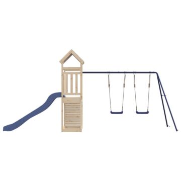 Vidaxl Outdoor Playset Solid Wood Pine